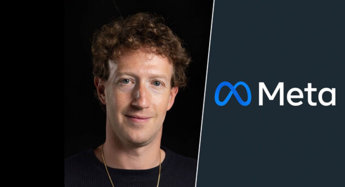 Image shown as the founder of Facebook and CEO of meta