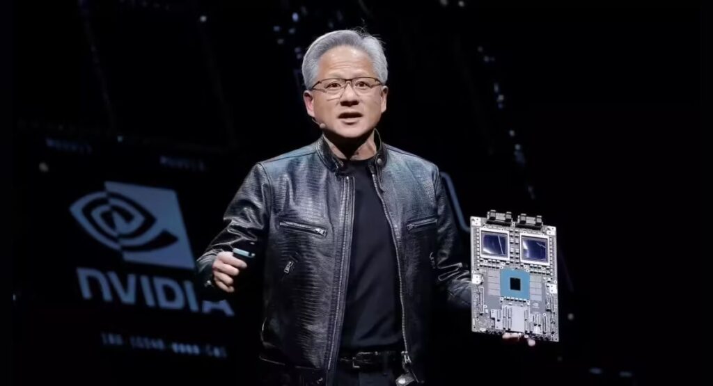Image shown as the NVIDIA CEO Jensen Huang