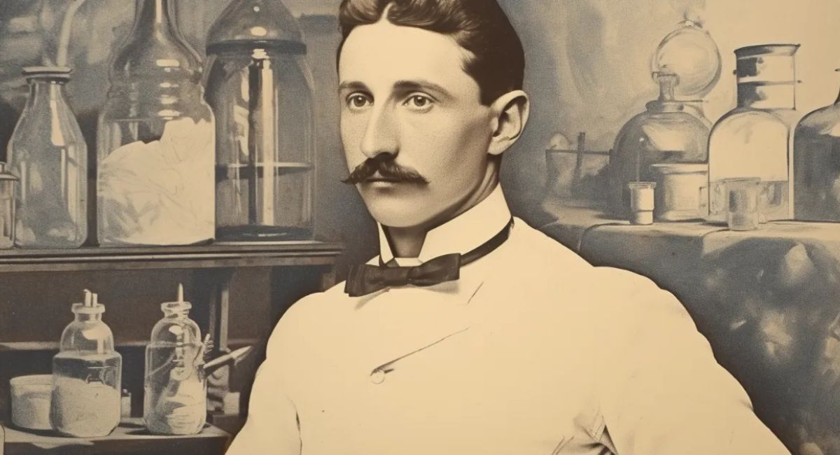 Image shown as the Pepsi Founder Caleb Bradham