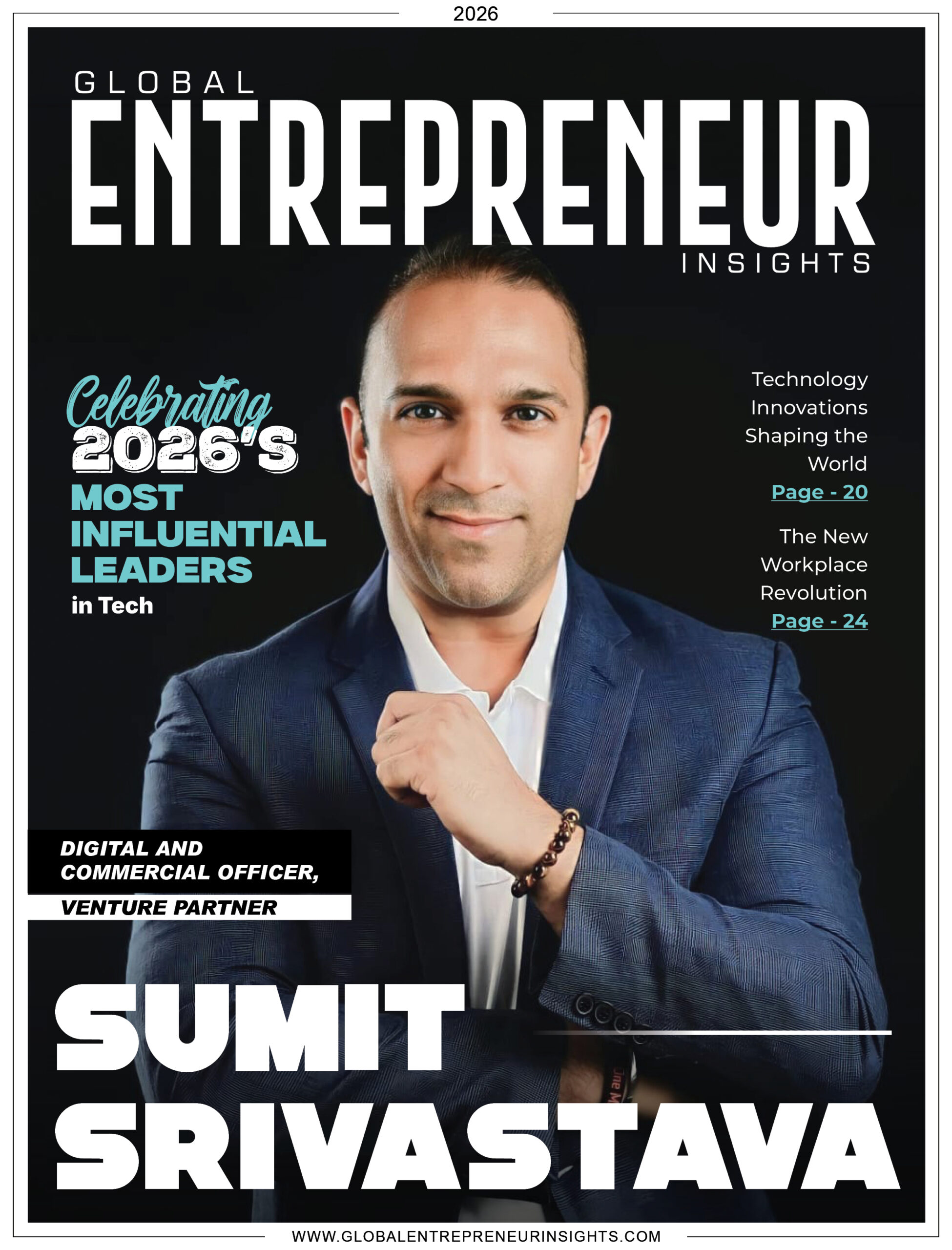 Sumit Srivastava | The Most Influential Tech Leaders 2026.