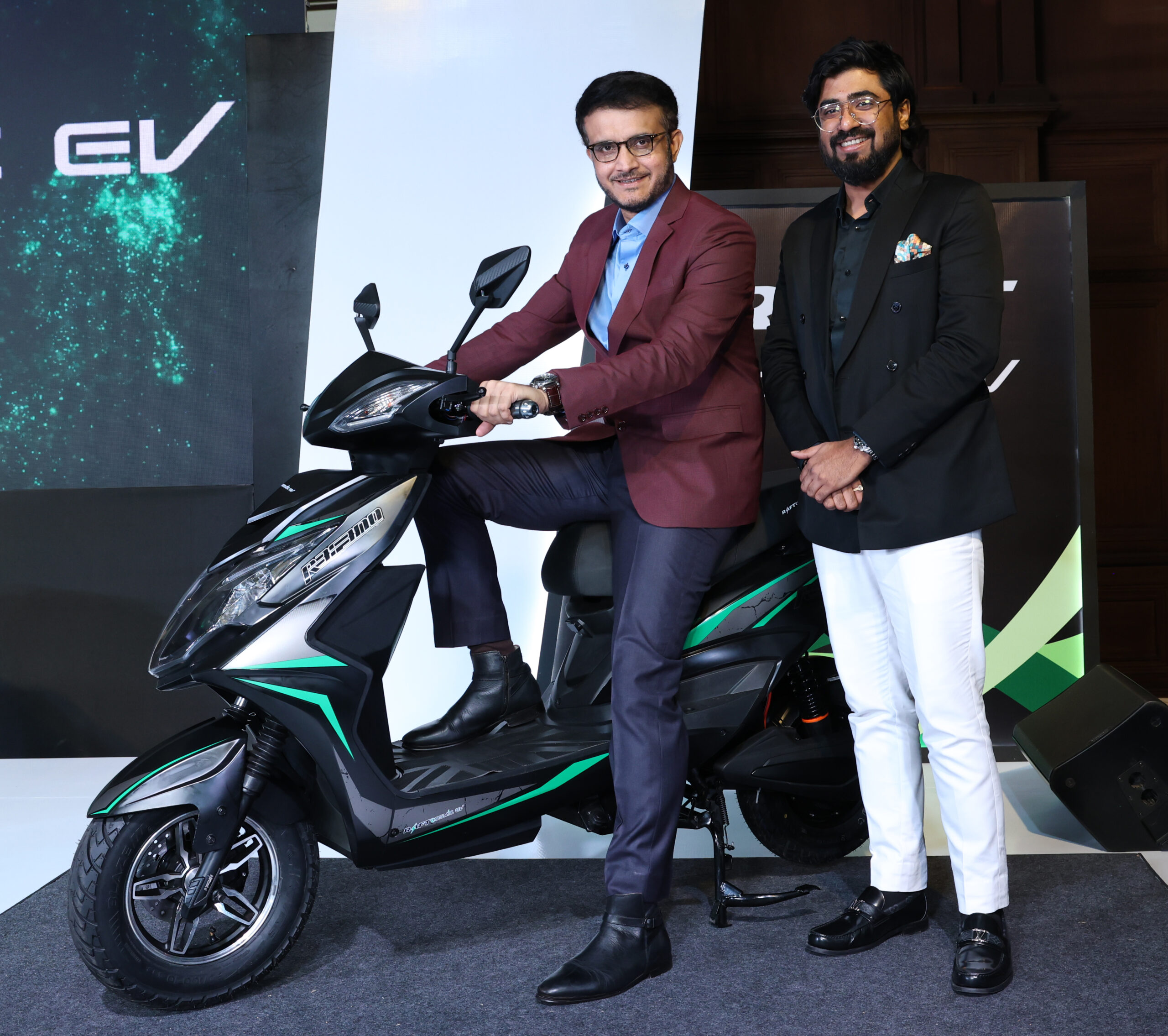 Aditya and Sourav Ganguly Raft Brand Ambassador cropped