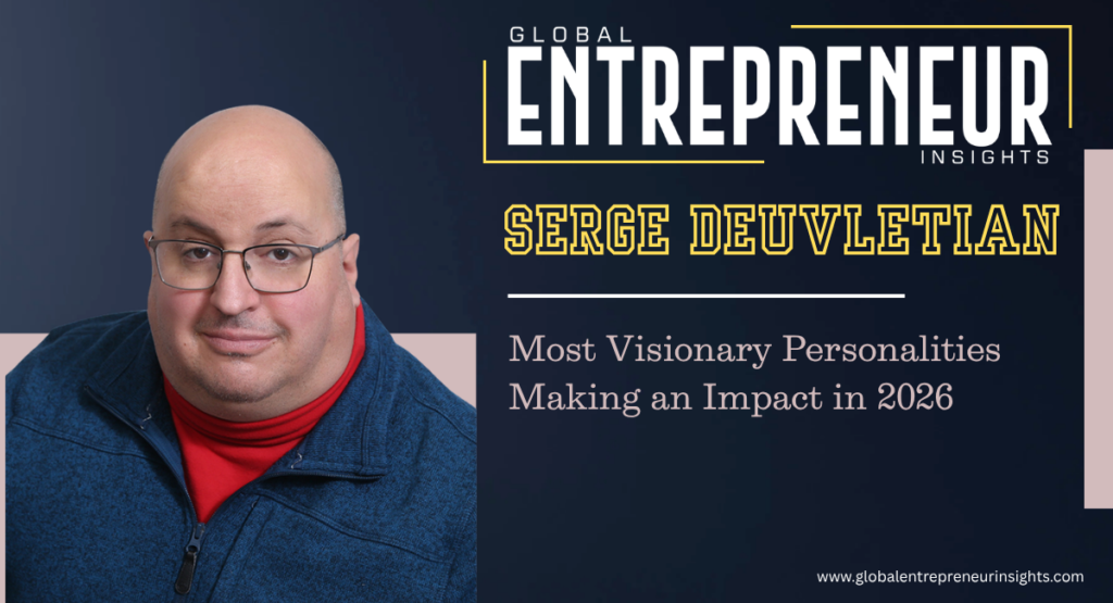 Serge Deuvletian, owner of Clinique Vétérinaire de Montréal, recognized among the Most Visionary Personalities Making an Impact in 2026.